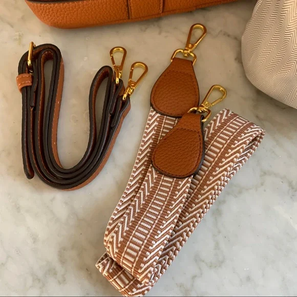 Genuine Leather Bag with two straps - Picture 3 of 11